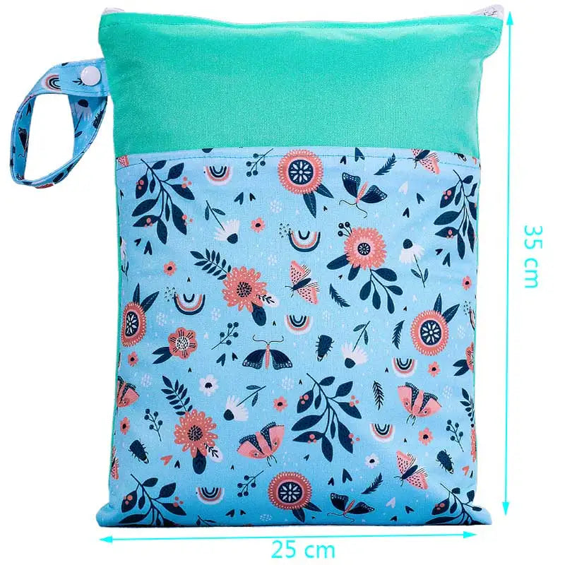 KidzzCamp KidzzCamp Wetbag 25x35cm wasserdichte Tasche für Windeln