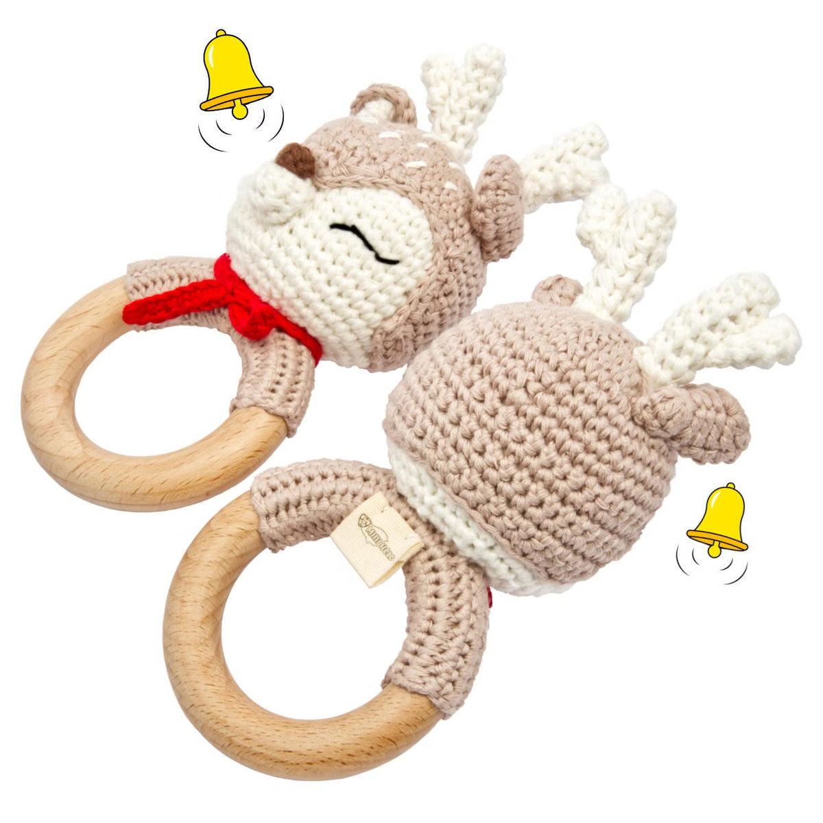 KidzzCamp Baby-Geschenkbox 4-teilig Reh Ivy