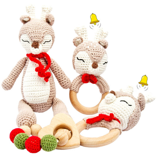 KidzzCamp Baby-Geschenkbox 4-teilig Reh Ivy