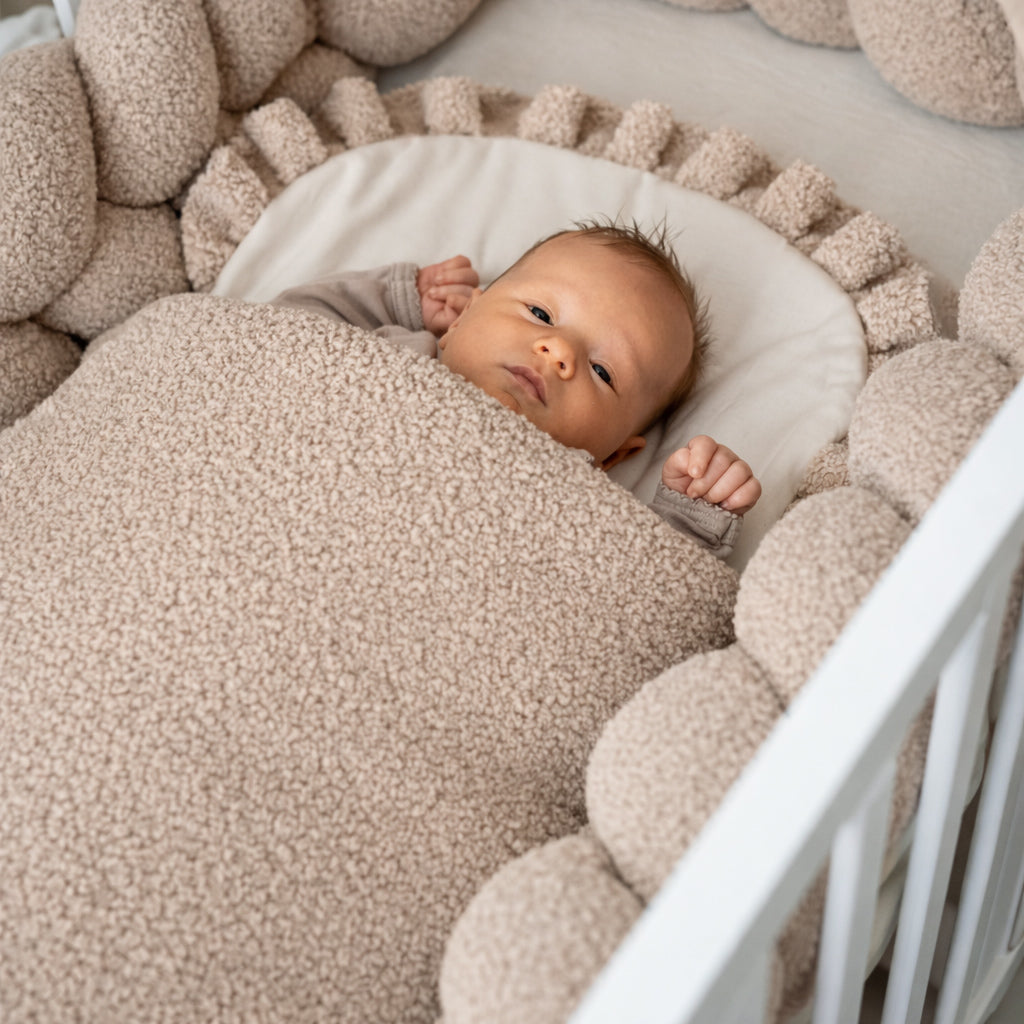 Babyschlafsack Dreamy Teddy Bouclé - kuscheliger Ganzjahreschlafsack