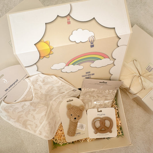 KidzzCamp – Premium Baby-Geschenkbox "Sweet Essential"
