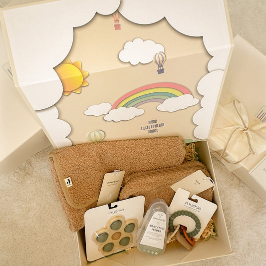 KidzzCamp – Premium Baby-Geschenkbox "First Adventure"