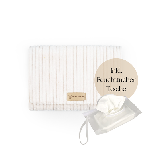 Wickelunterlage Cord – kompakte Windeltasche für unterwegs