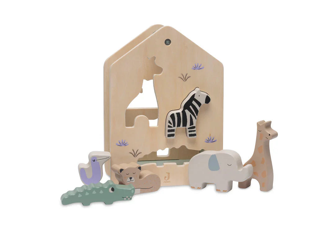 KidzzCamp – Premium Baby-Geschenkbox "Wild Crocodile"