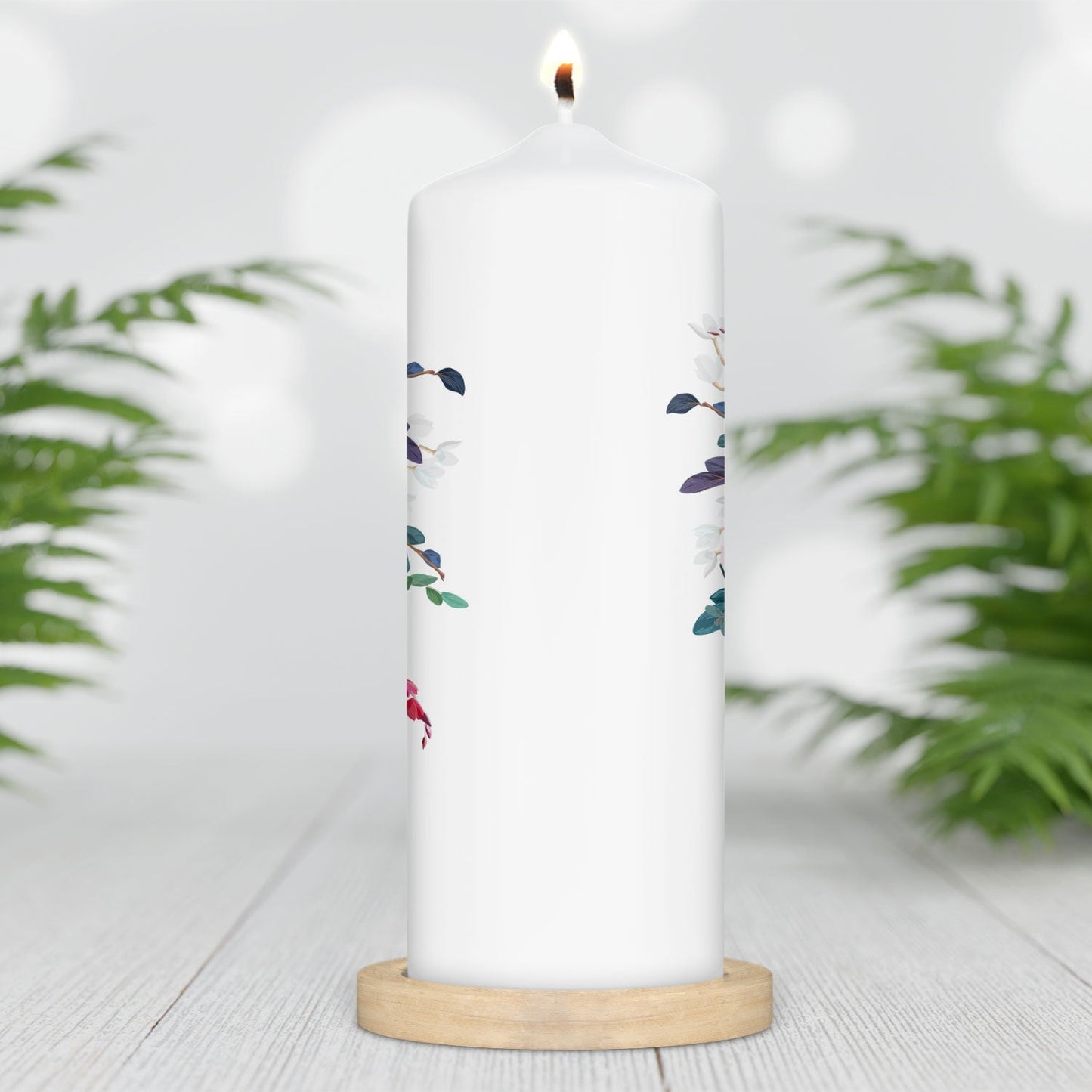 Große Kerze "My first Year" mit Wunschtext zum ersten Geburtstag