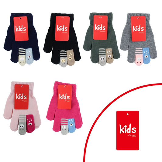Baby Kleinkindhandschuhe » Kinderhandschuhe mit Tier Fingern »