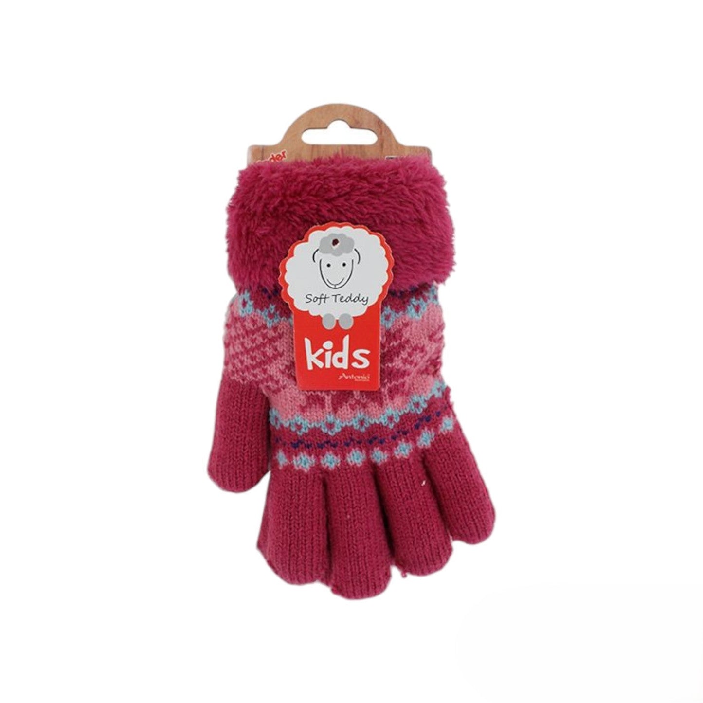 Baby Kinder Winter Handschuhe Strickhandschuhe warm gefüttert