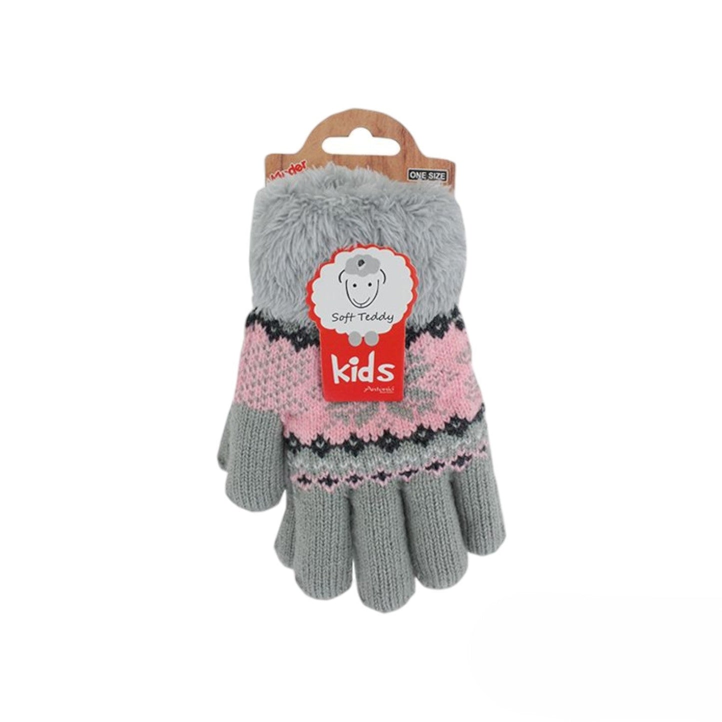 Baby Kinder Winter Handschuhe Strickhandschuhe warm gefüttert