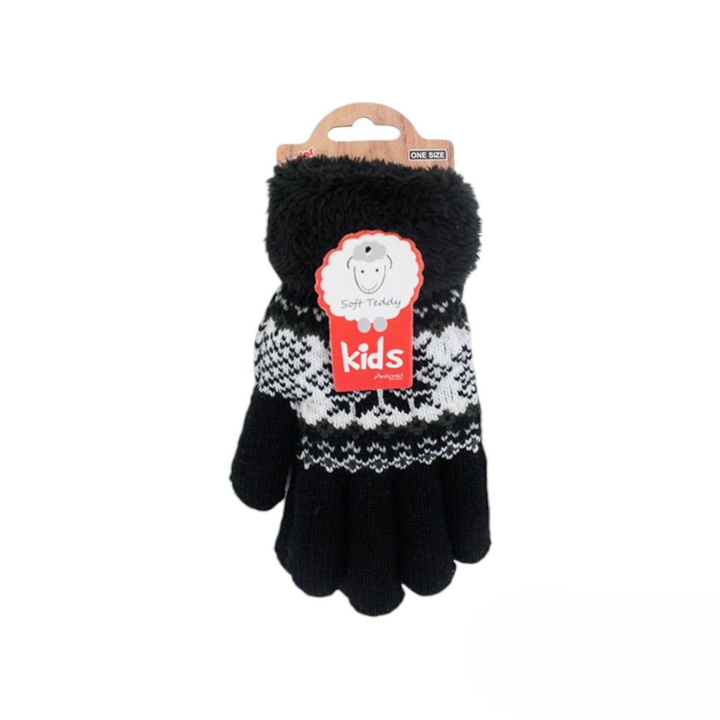Baby Kinder Winter Handschuhe Strickhandschuhe warm gefüttert