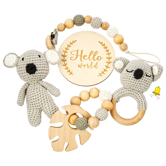 KidzzCamp Baby-Geschenkbox 5-teilig Koala Lako