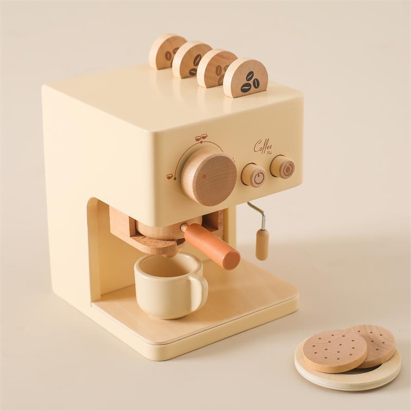 Holz-Kaffeemaschine Spielset