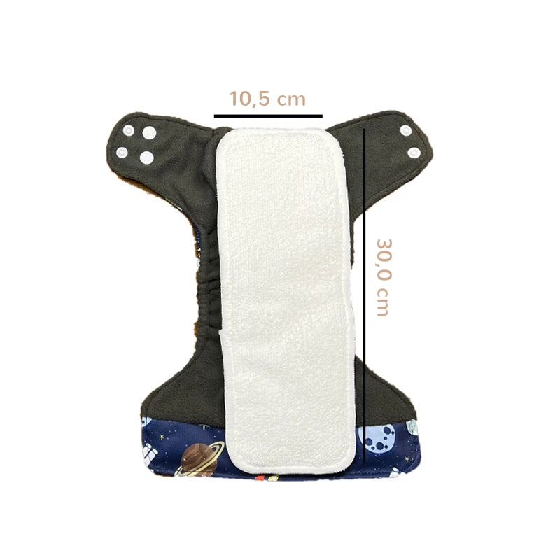 KidzzCamp KidzzCamp Newborn Windeleinsätze Saugeinlagen 4er Set Newborn