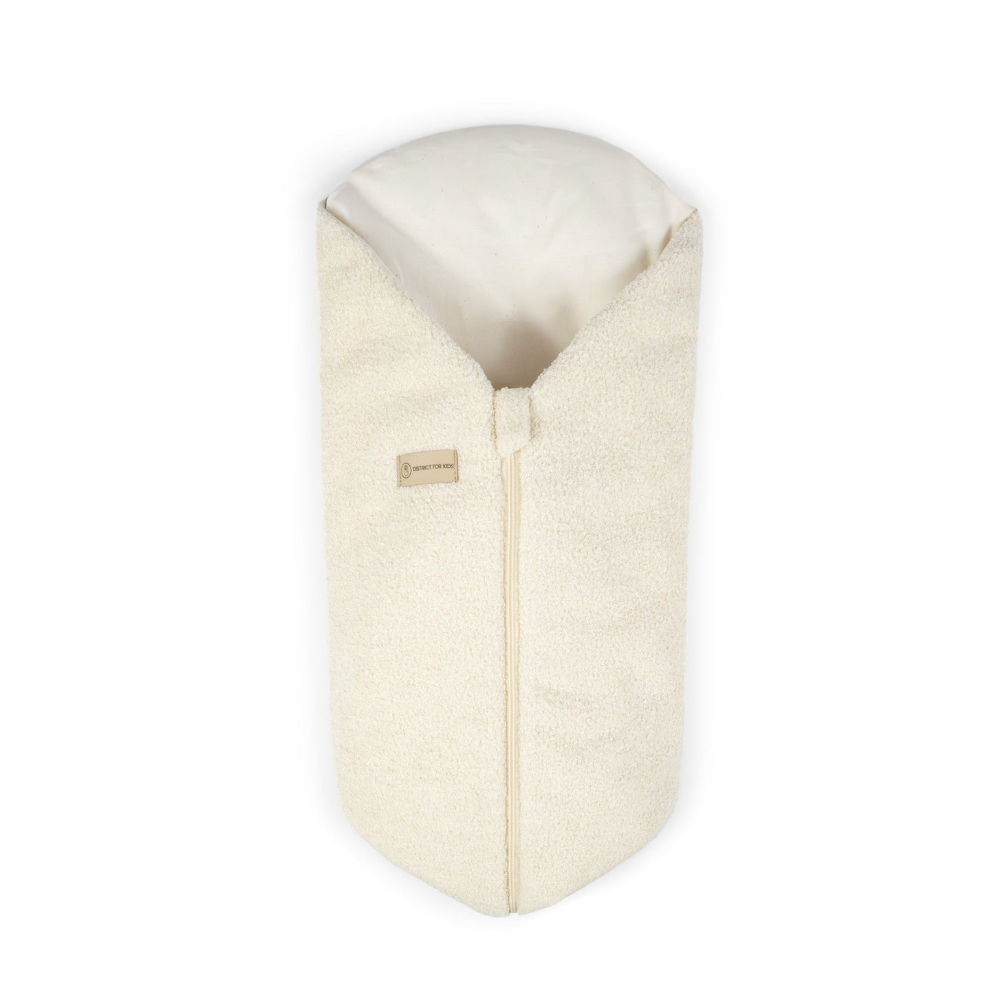 Pucksack Teddystoff Bouclé mitwachsend - Nachhaltiger Babyschlafsack