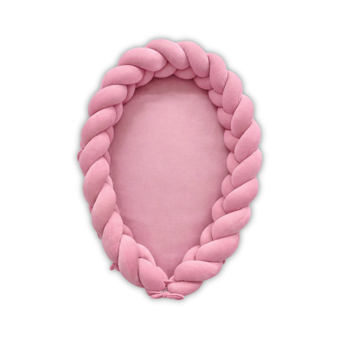Babynestchen 2-in-1 – Kuscheliger Baby-Kokon & Bettumrandung