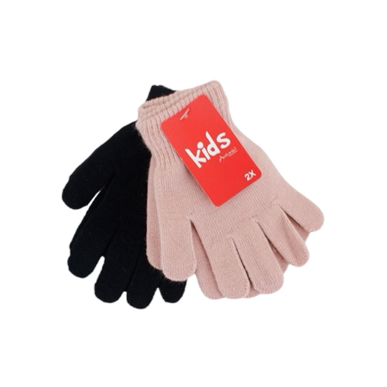 2er Pack Baby Kinder Handschuhe Fingerhandschuhe in 2 Farben