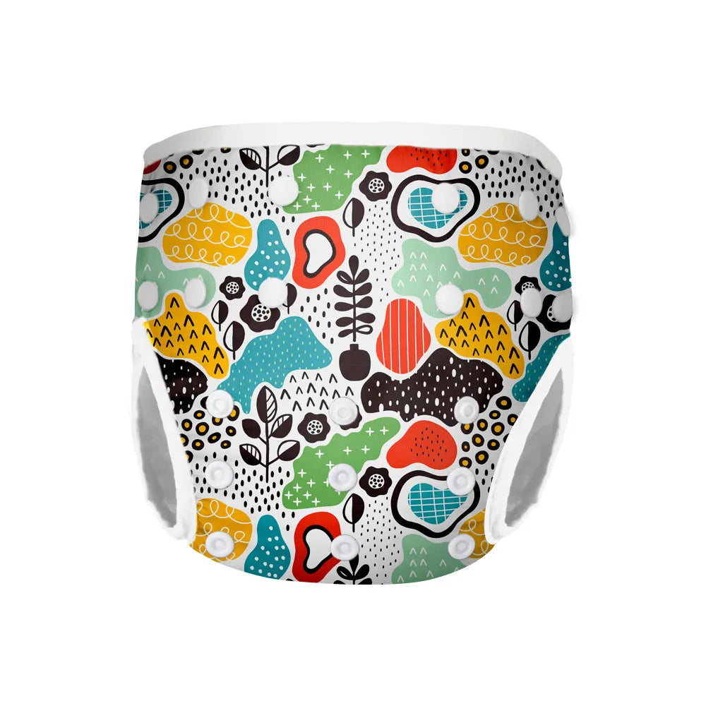 KidzzCamp G68 Blätter / 3.5-14KG KidzzCamp Schwimmwindel OneSize 3,5-14kg