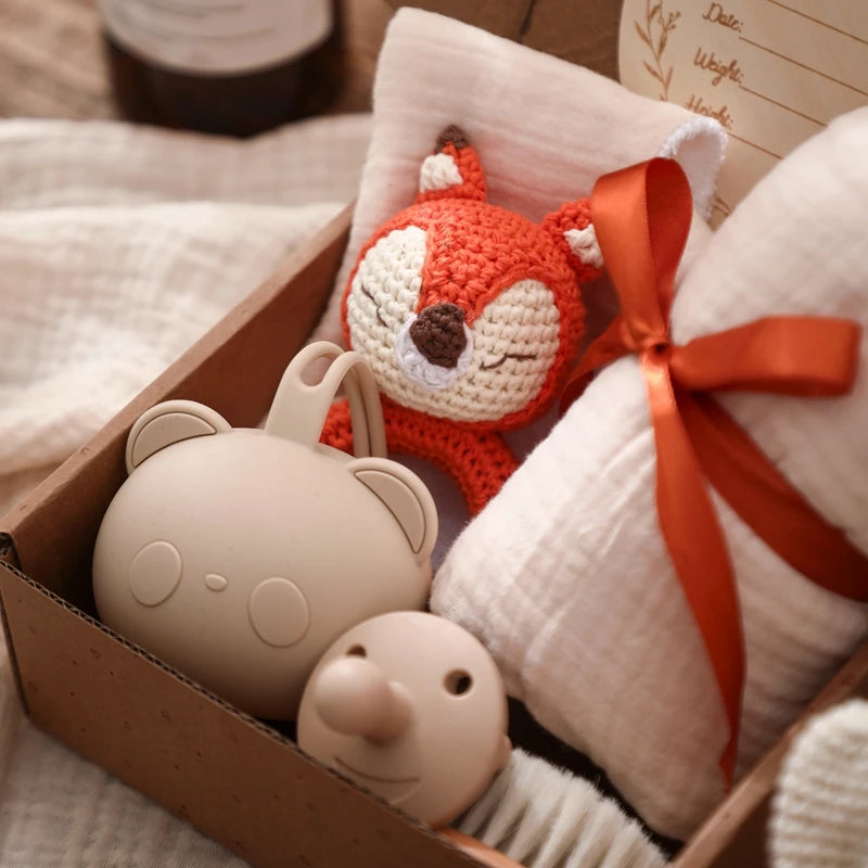 KidzzCamp Baby-Geschenkbox Schnuller 7-teilig