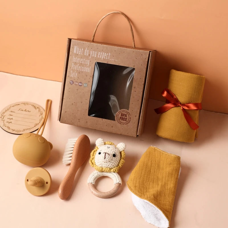 KidzzCamp Baby-Geschenkbox Schnuller 7-teilig