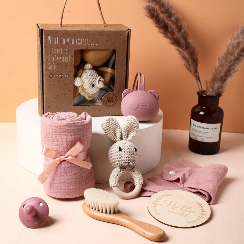 KidzzCamp Baby-Geschenkbox Schnuller 7-teilig