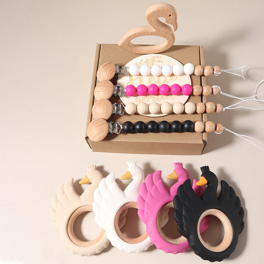 KidzzCamp Baby-Geschenkbox Schwan in 4 Varianten