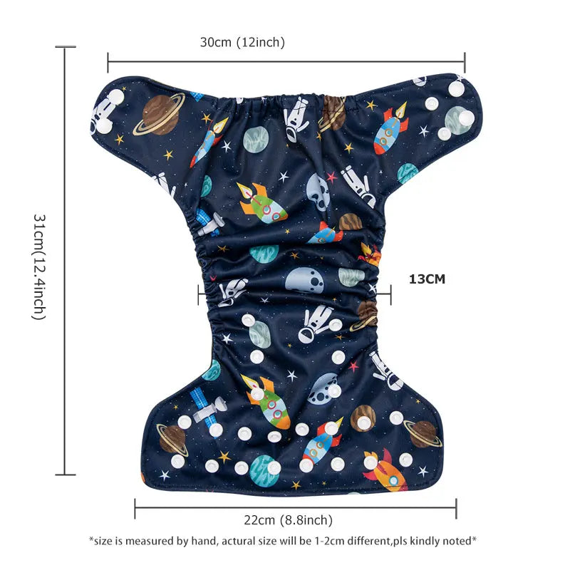 KidzzCamp KidzzCamp Newborn 9-Teile Starterset Bambus Ai2 Stoffwindeln
