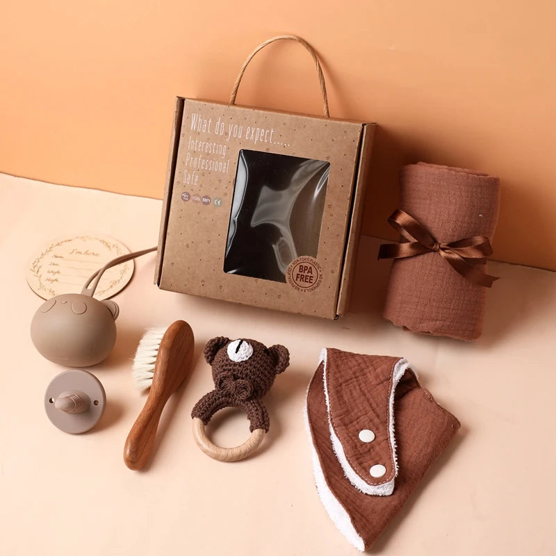KidzzCamp Baby-Geschenkbox Schnuller 7-teilig