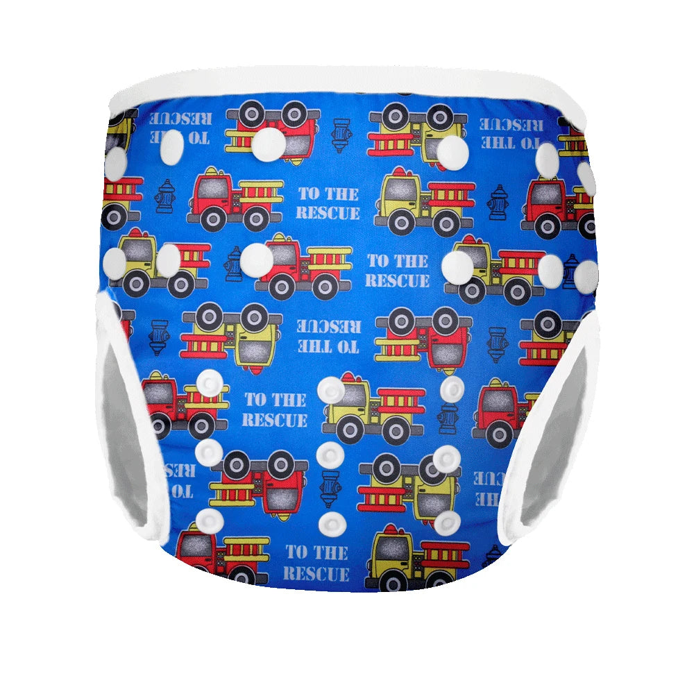 KidzzCamp A45 Feuerwehr / 3.5-14KG KidzzCamp Schwimmwindel OneSize 3,5-14kg