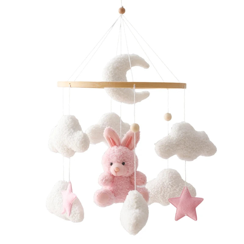 KidzzCamp Holz Mobile Babybett "Traumring"