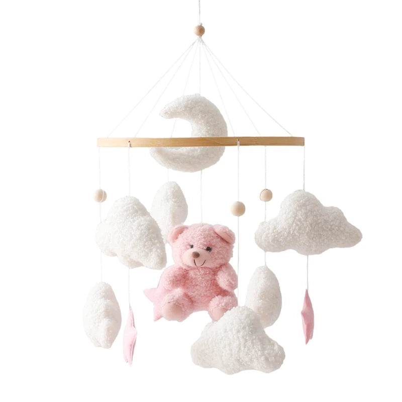 KidzzCamp Holz Mobile Babybett "Traumring"