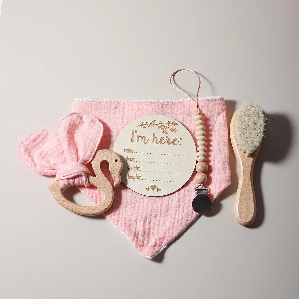 KidzzCamp Baby-Geschenkbox Flamingo 6-teilig