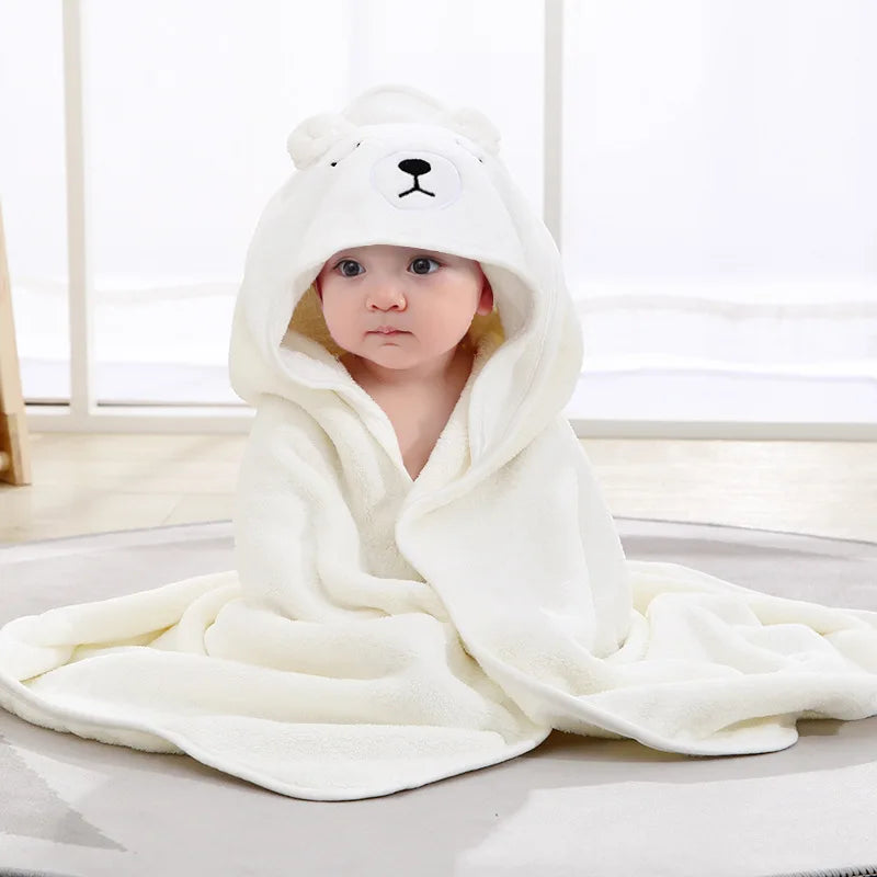 KidzzCamp  Baby Badetuch mit Kapuze
