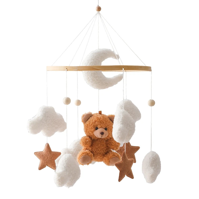 KidzzCamp Holz Mobile Babybett "Traumring"