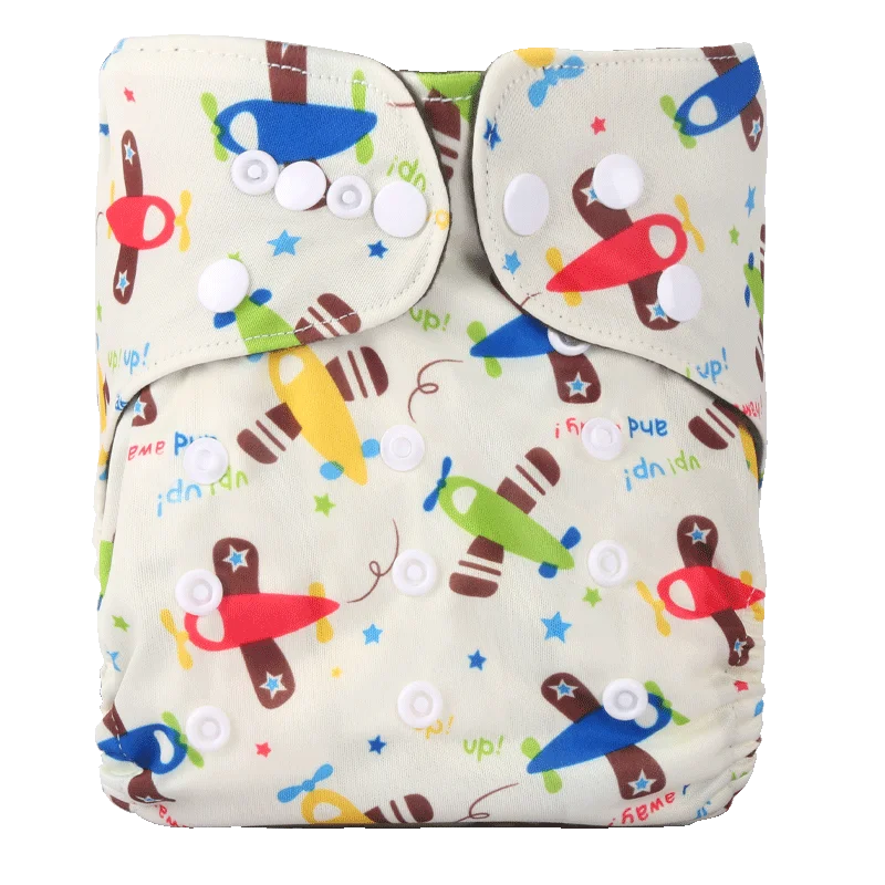 KidzzCamp H25 Flieger / 0-3 Jahre KidzzCamp OneSize Ai2 Bambus Stoffwindel einzeln 0-3 Jahre oder 3-15kg