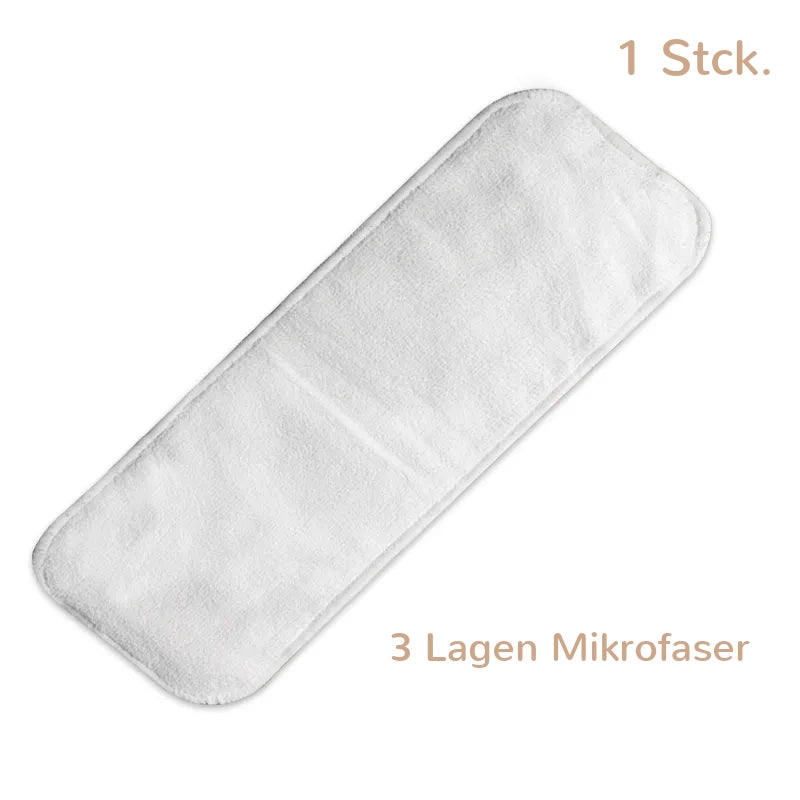KidzzCamp KidzzCamp OneSize Windeleinsätze Saugeinlagen 4er Set 0-3 Jahre