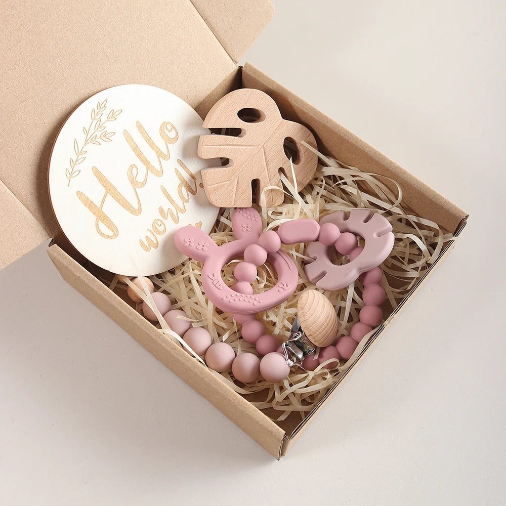 KidzzCamp Baby-Geschenkbox Bunny 4-teilig