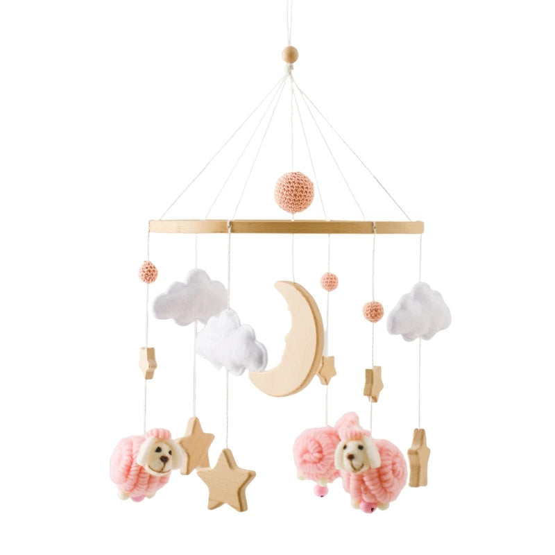 KidzzCamp Holz Mobile Babybett "Traumring"