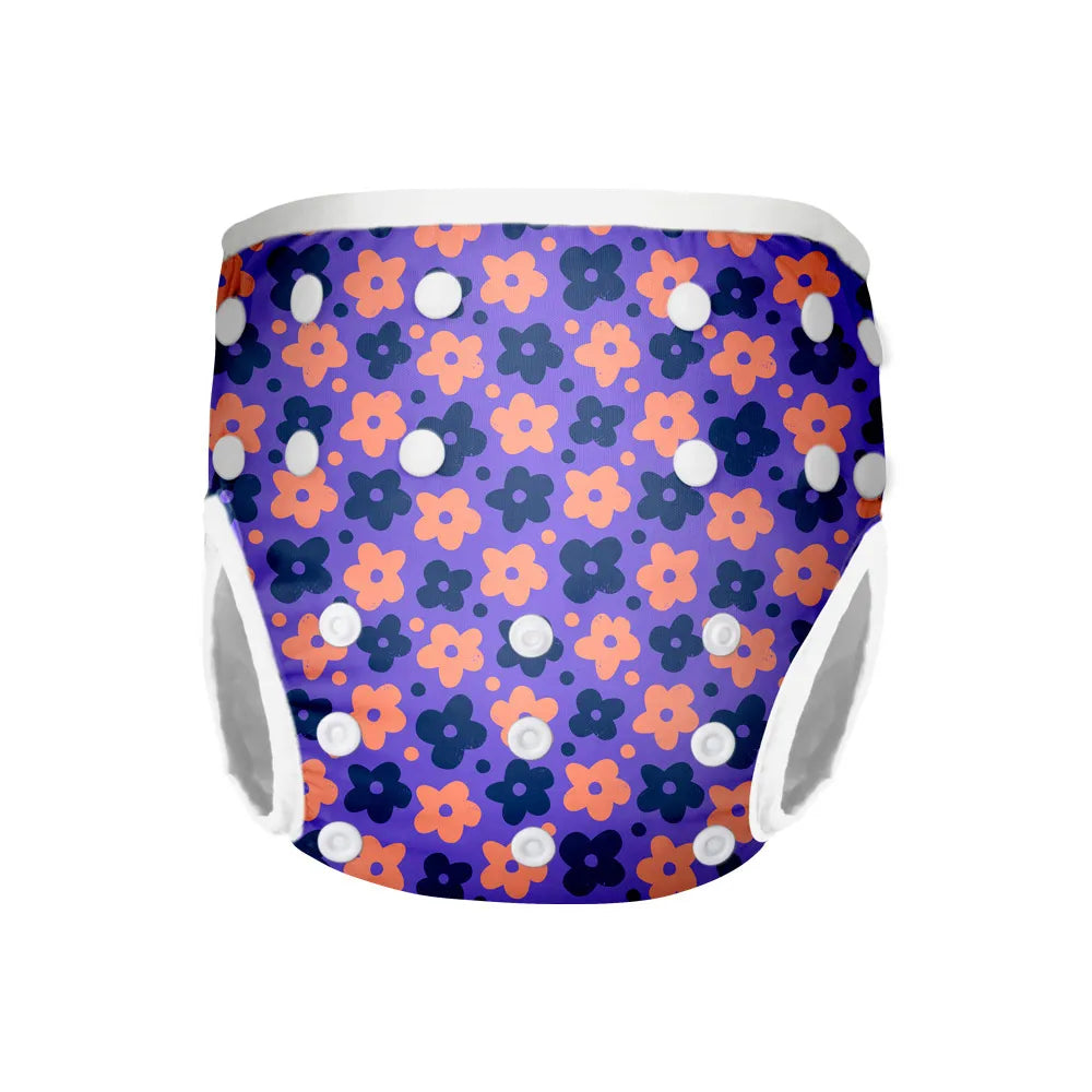 KidzzCamp G29 Blümchen / 3.5-14KG KidzzCamp Schwimmwindel OneSize 3,5-14kg