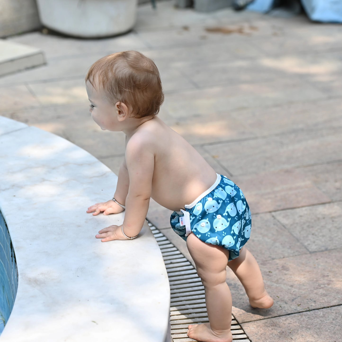 KidzzCamp Schwimmwindel für Babys 4,5 - 18kg