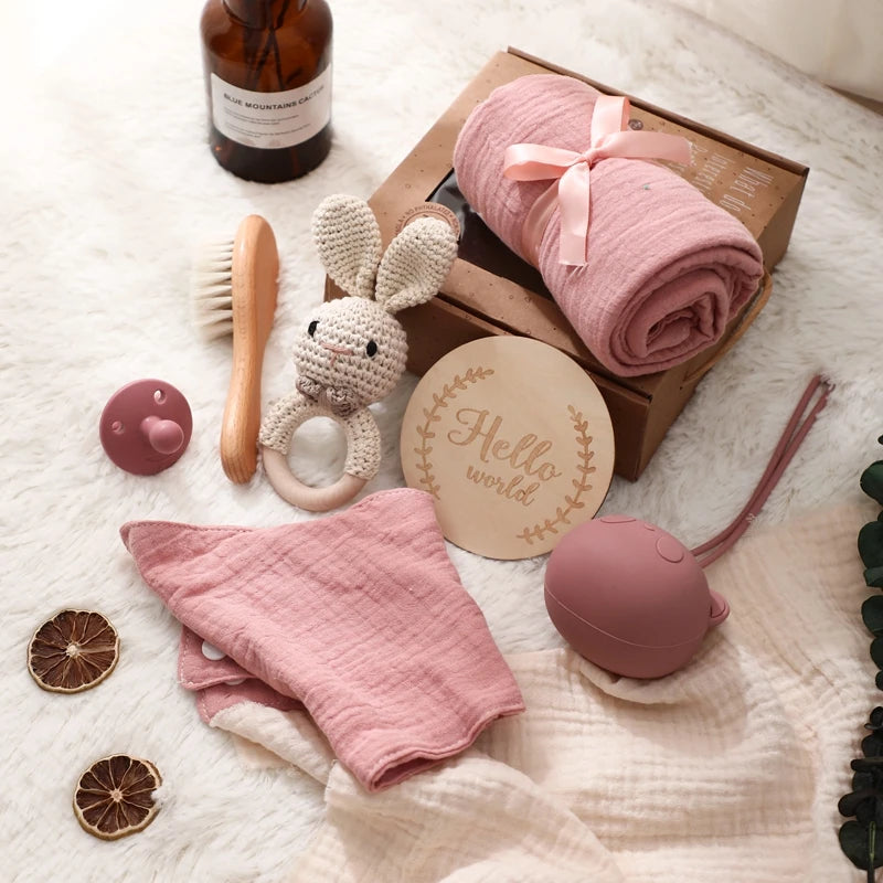 KidzzCamp Baby-Geschenkbox Schnuller 7-teilig