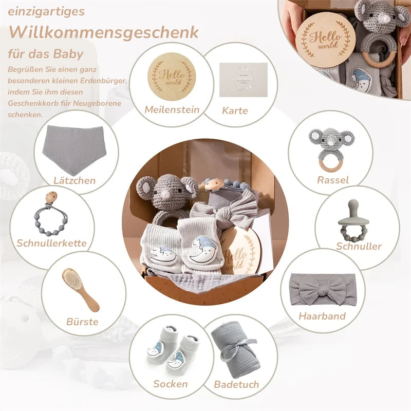 KidzzCamp Baby-Geschenkbox 11-teilig