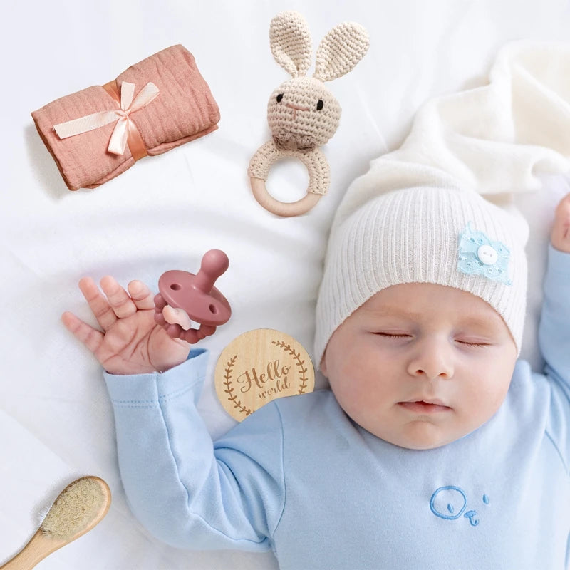 KidzzCamp Baby-Geschenkbox Schnuller 7-teilig