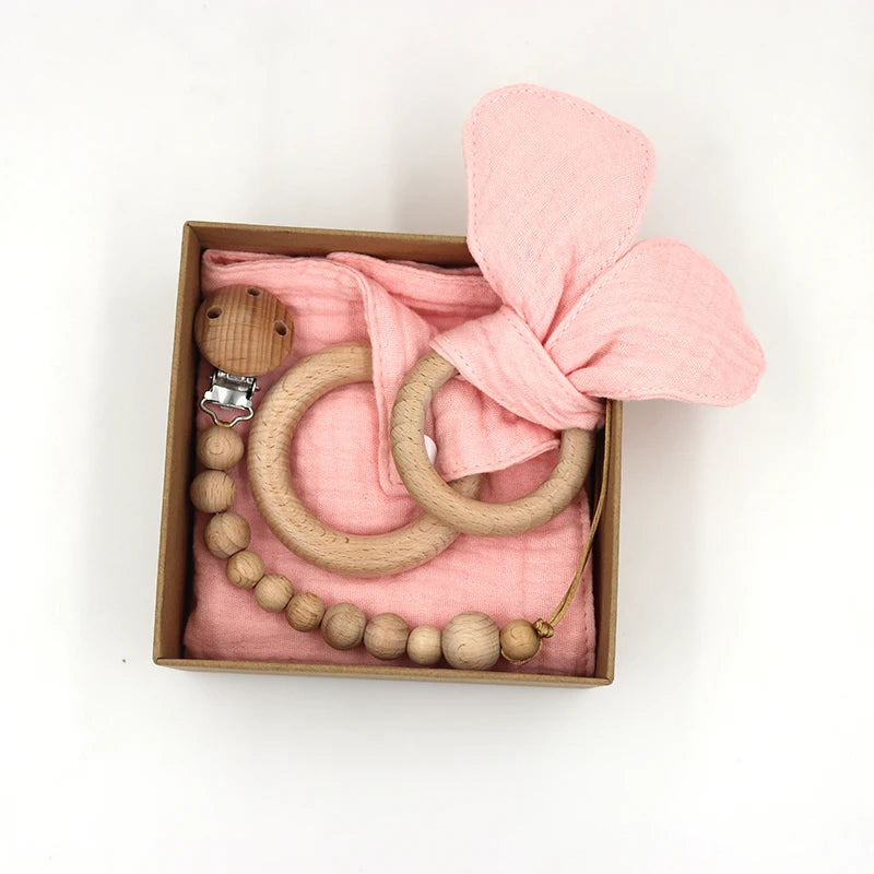KidzzCamp Baby-Geschenkbox Häschen 4-teilig