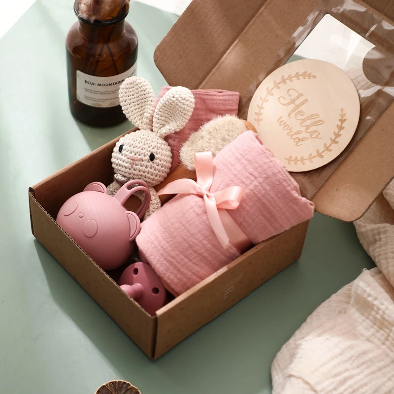 KidzzCamp Baby-Geschenkbox Schnuller 7-teilig