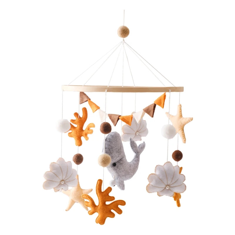 KidzzCamp Holz Mobile Babybett "Traumring"