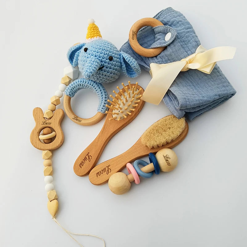 KidzzCamp personalisierte Baby-Geschenkbox mit Namen