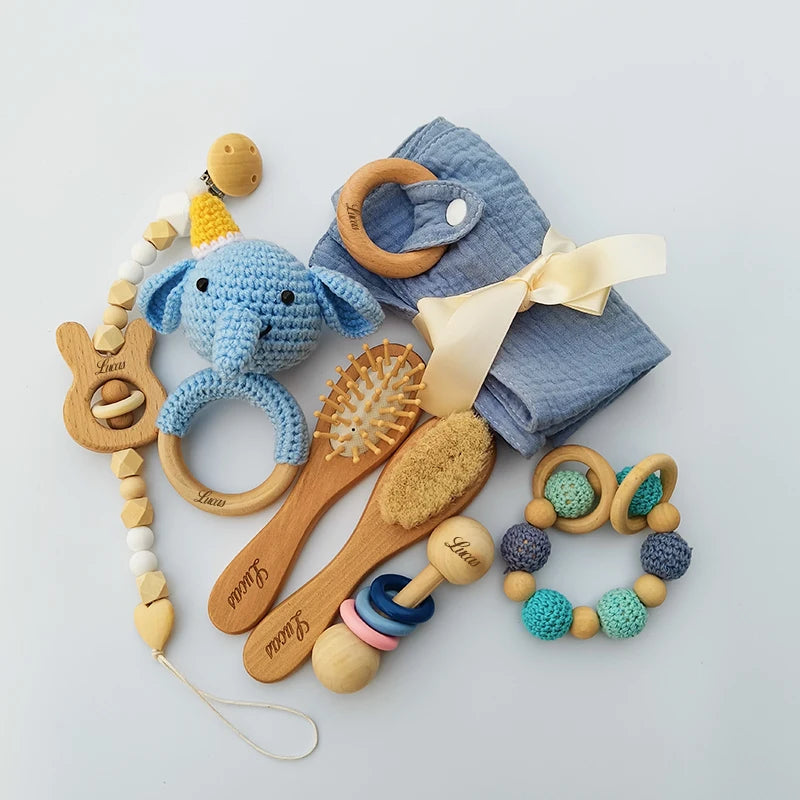 KidzzCamp personalisierte Baby-Geschenkbox mit Namen