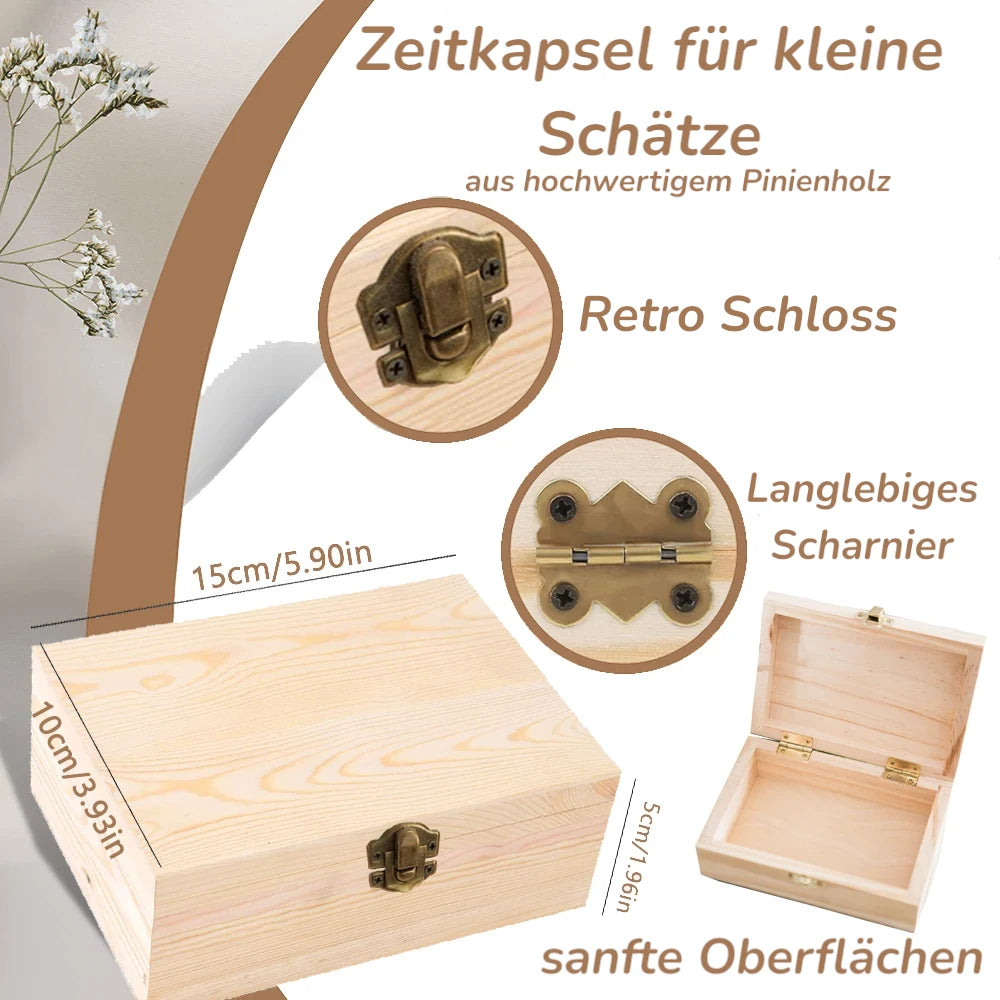 KidzzCamp Personalisierte Erinnerungsbox für Babys