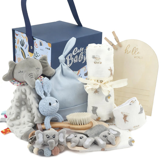 KidzzCamp Baby-Geschenkbox 12-teiliges Geschenkset