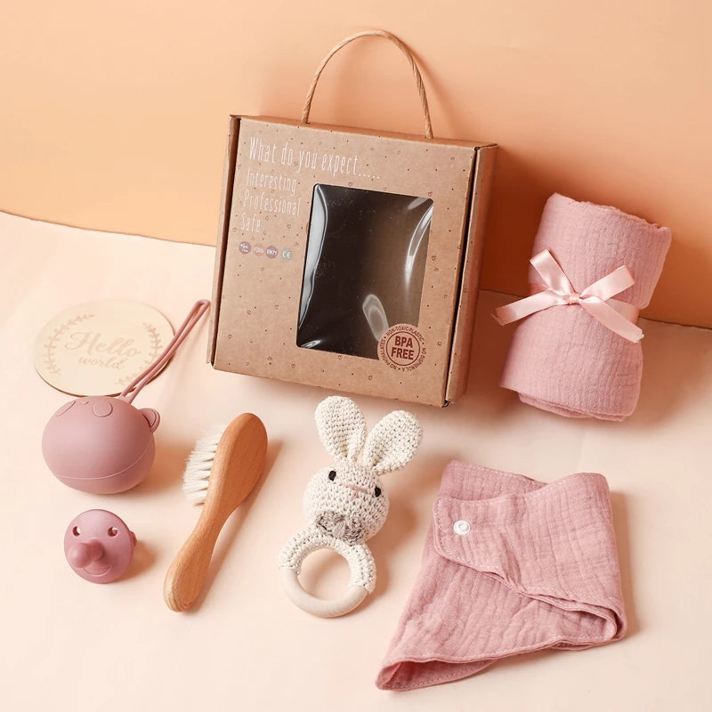 KidzzCamp Baby-Geschenkbox Schnuller 7-teilig
