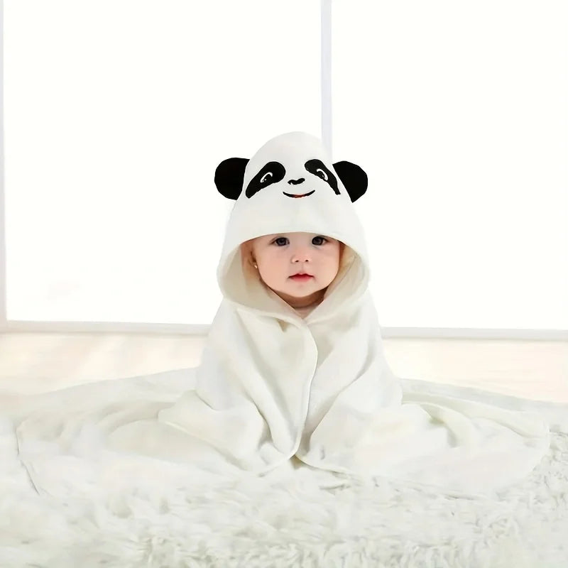 KidzzCamp Baby-Kapuzenhandtuch Tierfreunde